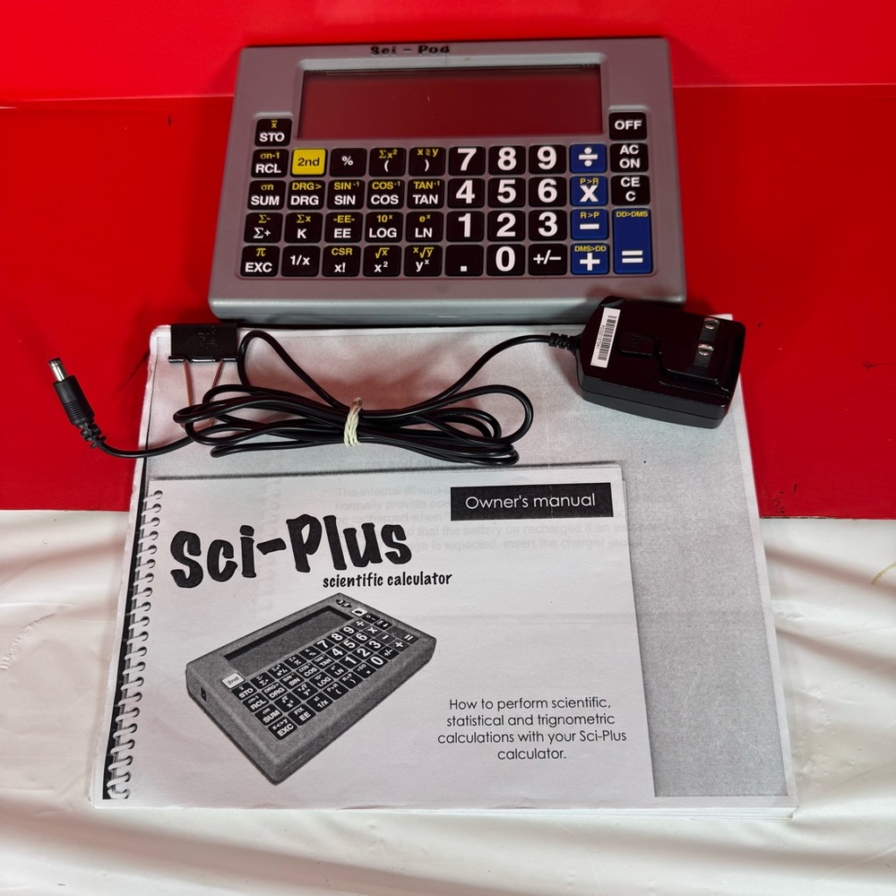 Sci-Pod Scientific Calculator with Charger